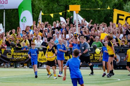 Historische ledengroei voor korfbalsport